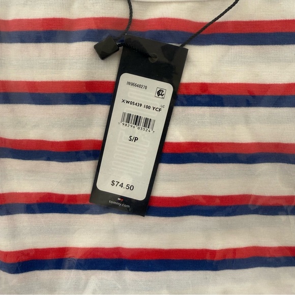 Brand New Tommy Hilfiger Women’s Striped T-Shirt Dress, Size Small, NWT - Picture 5 of 6